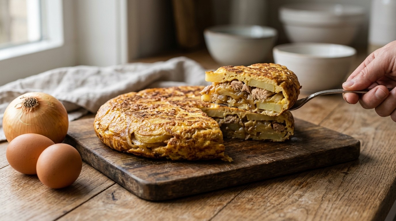 Tonijntortilla recept Tonijntortilla recept