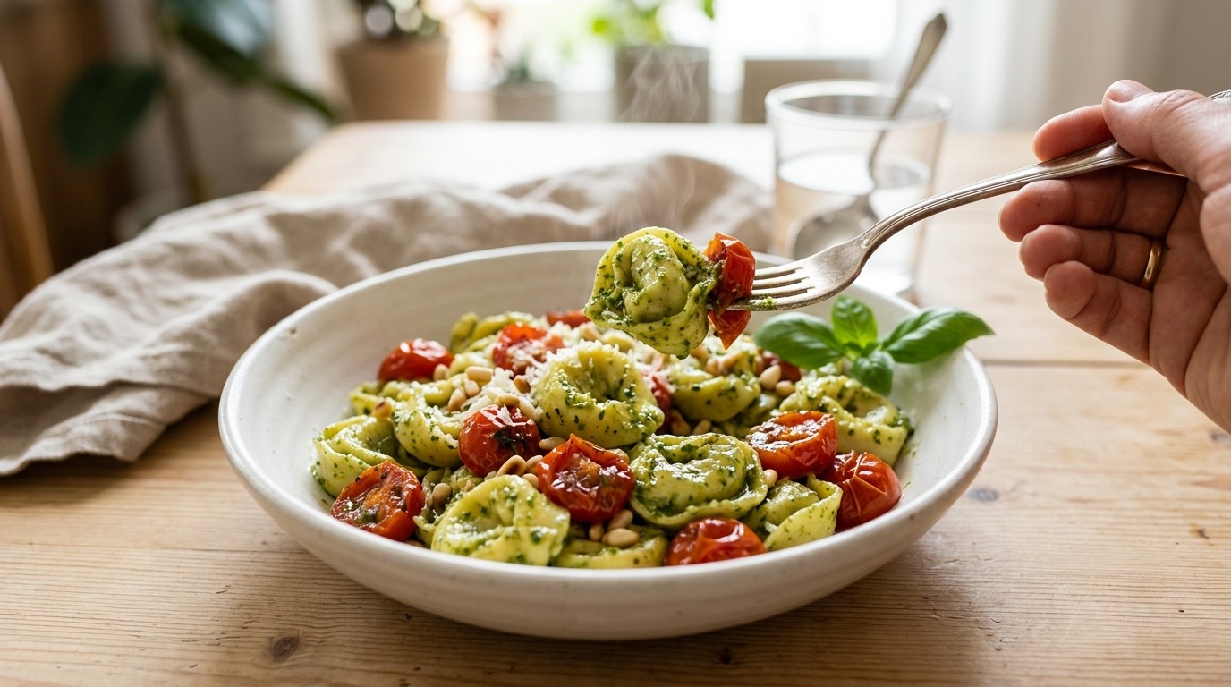 Tortellini met Cherrytomaatjes