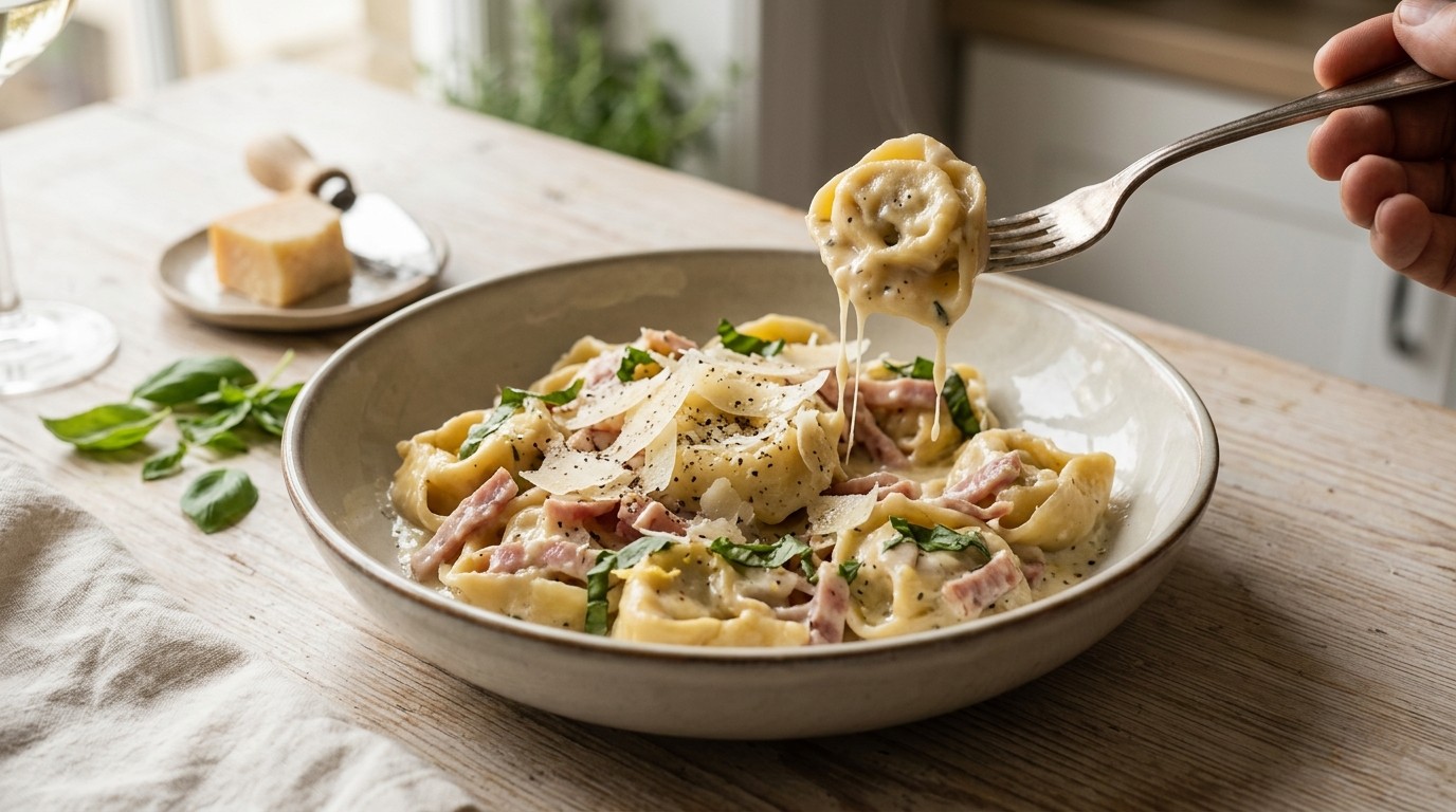 Tortelloni Alla Panna recept Tortelloni Alla Panna recept