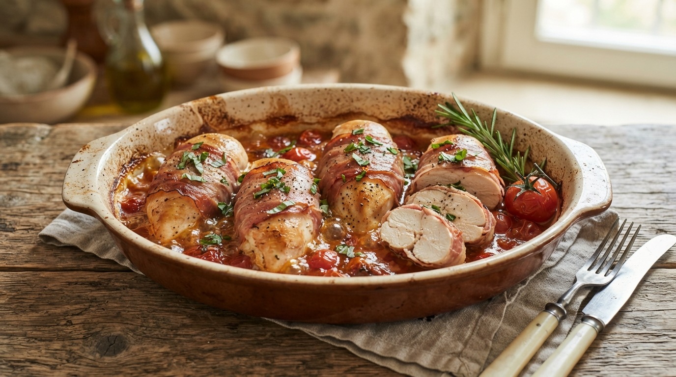 Toscaanse Kipfilet uit de Oven