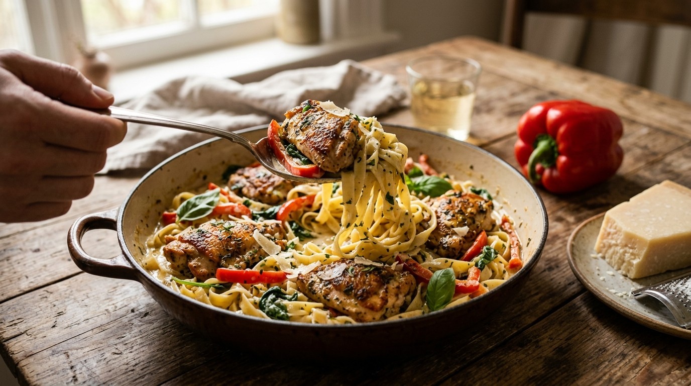 Toscaanse Kipschotel recept Toscaanse Kipschotel recept