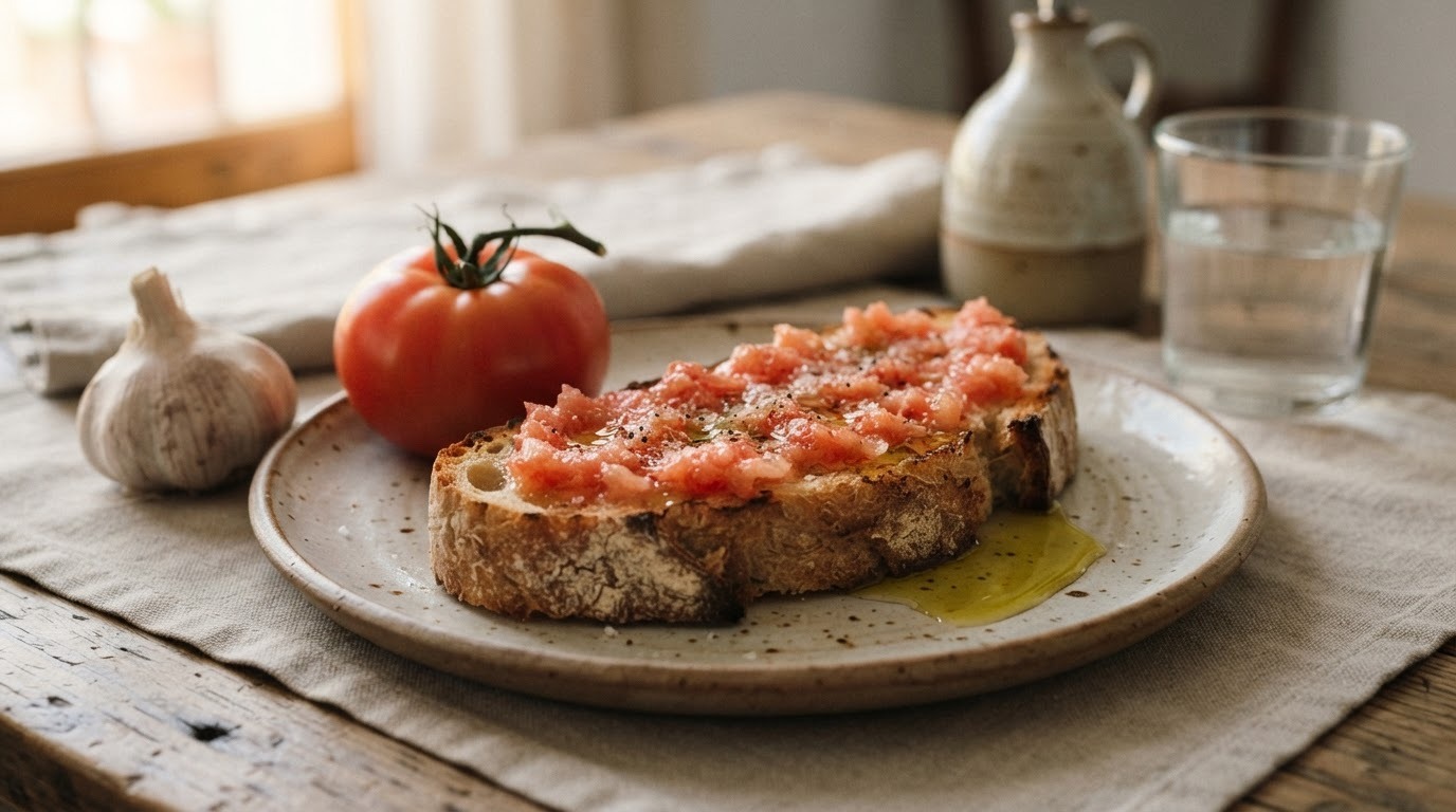 Tostada de Tomate recept Tostada de Tomate recept