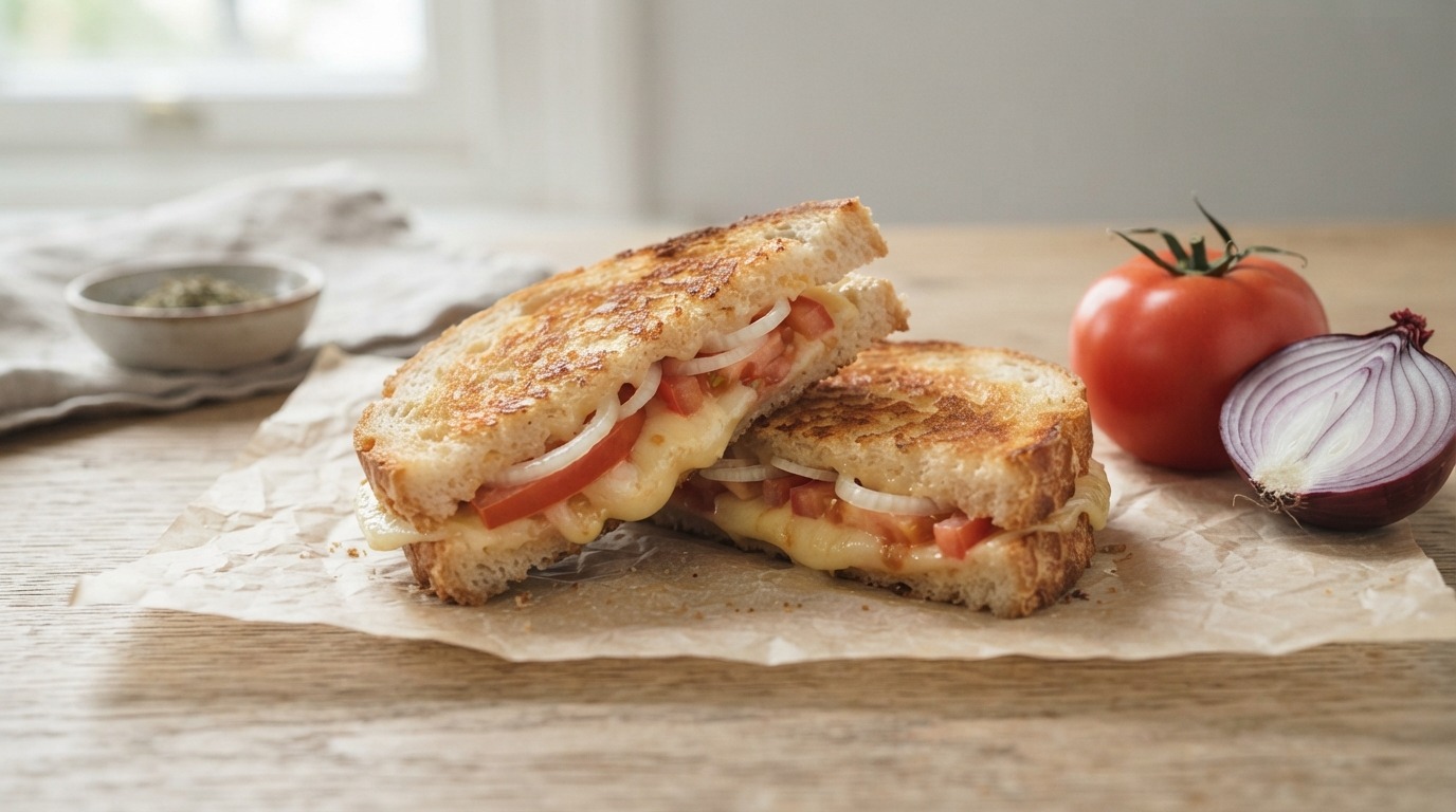 Tosti Kaas -tomaat-ui