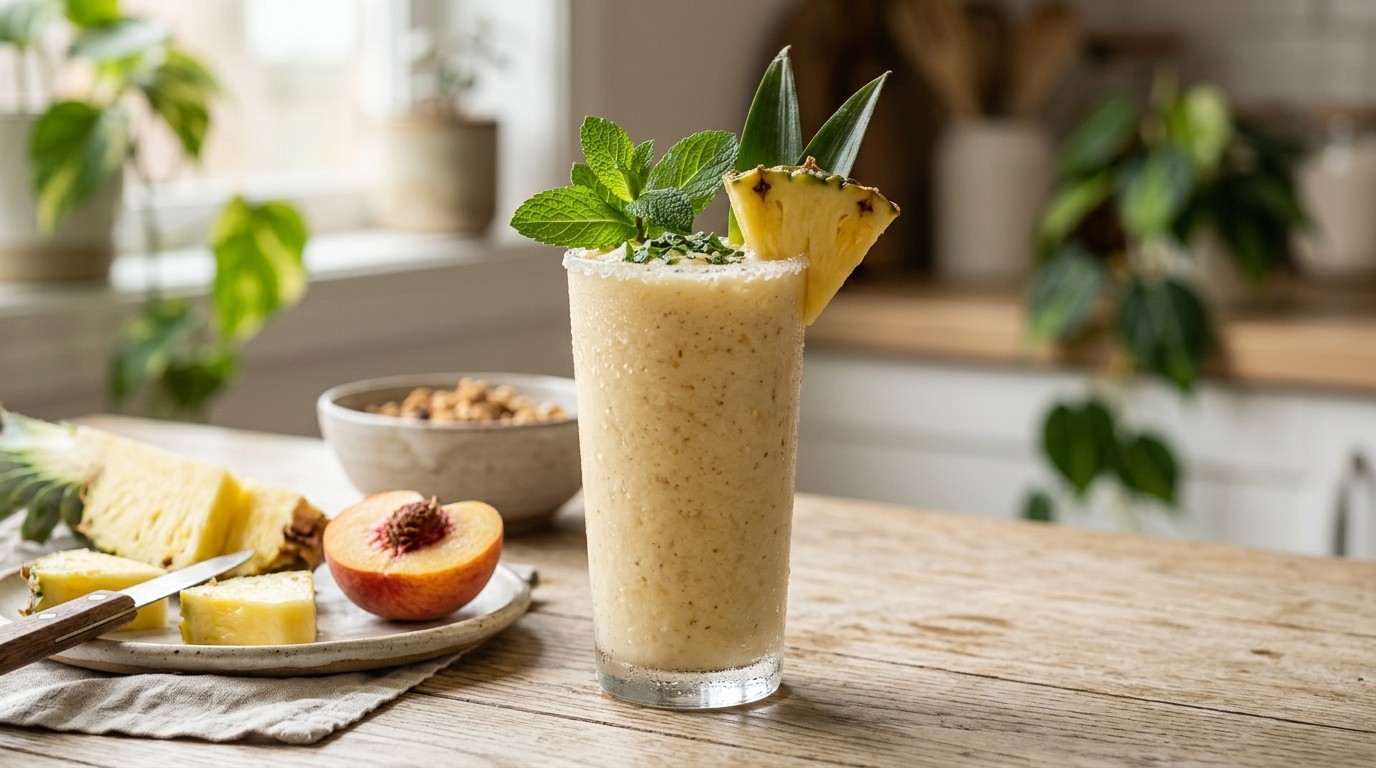 Tropical Smoothie met Munt