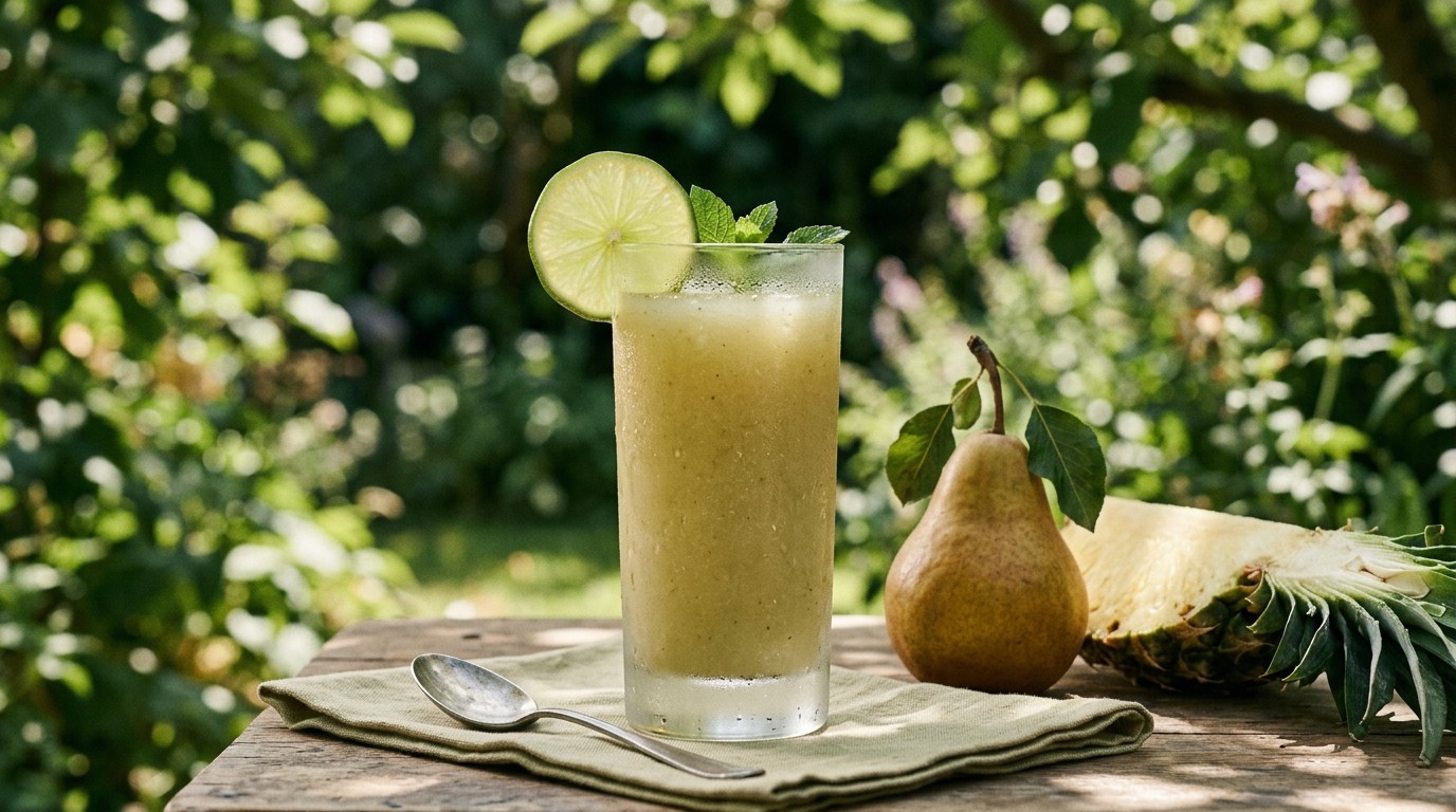 Tropische Peer met Hulp van Sapcentrifuge