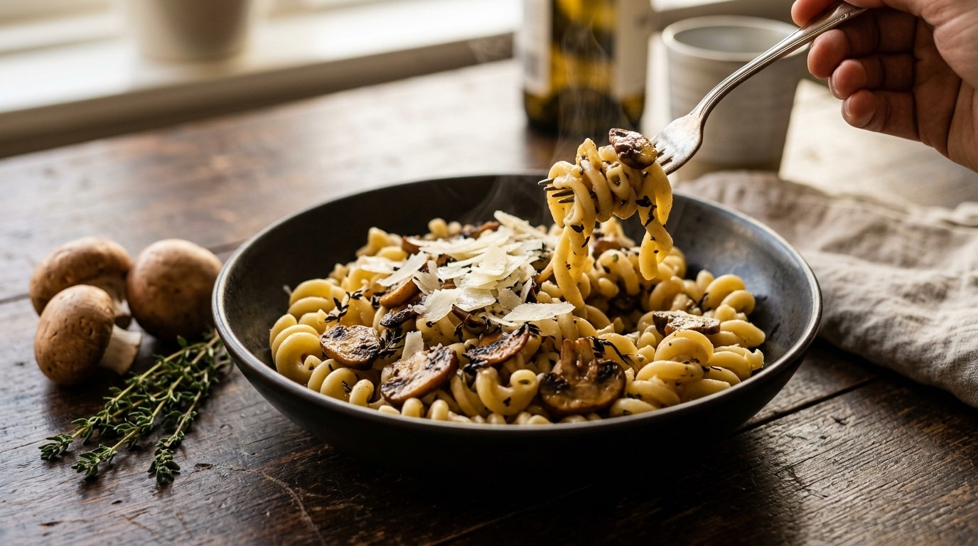 Trottole met Kastanjechampignons