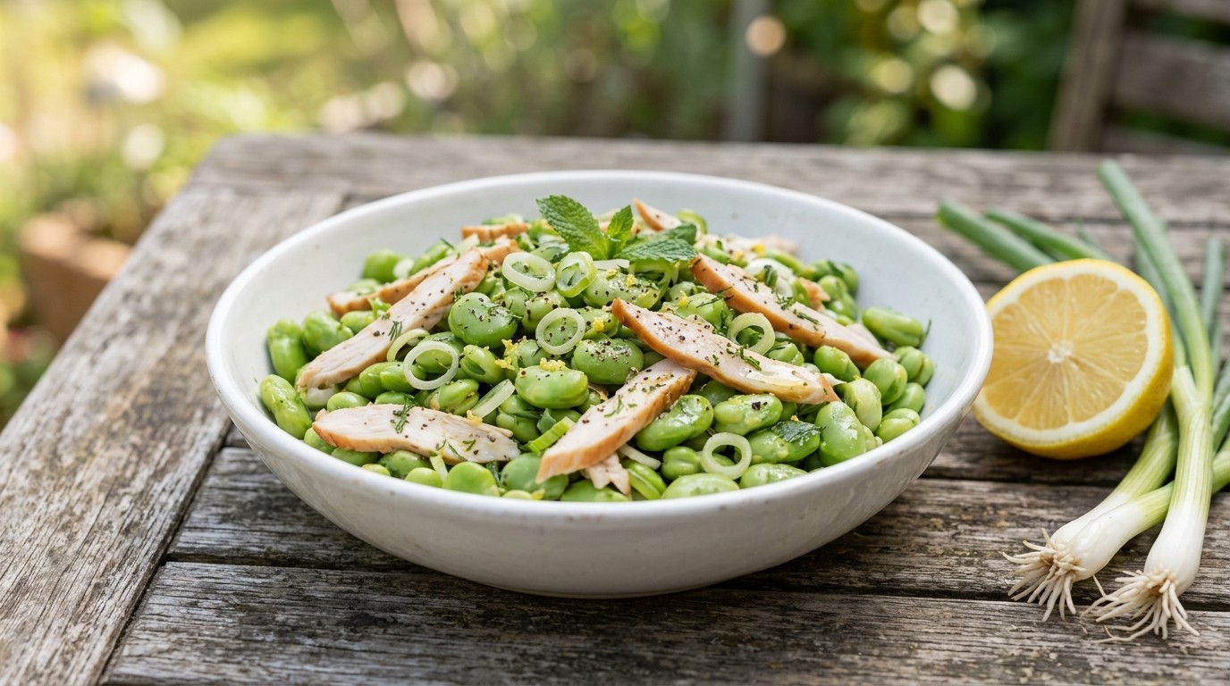 Tuinbonensalade