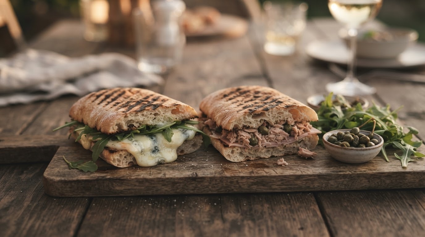 Twee Soorten Panini recept Twee Soorten Panini recept