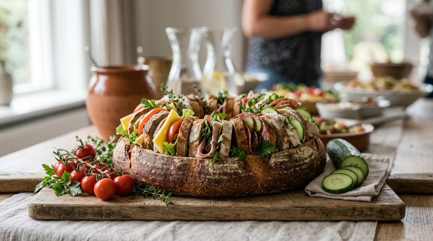 Uitdeelbrood bij Buffet recept Uitdeelbrood bij Buffet recept