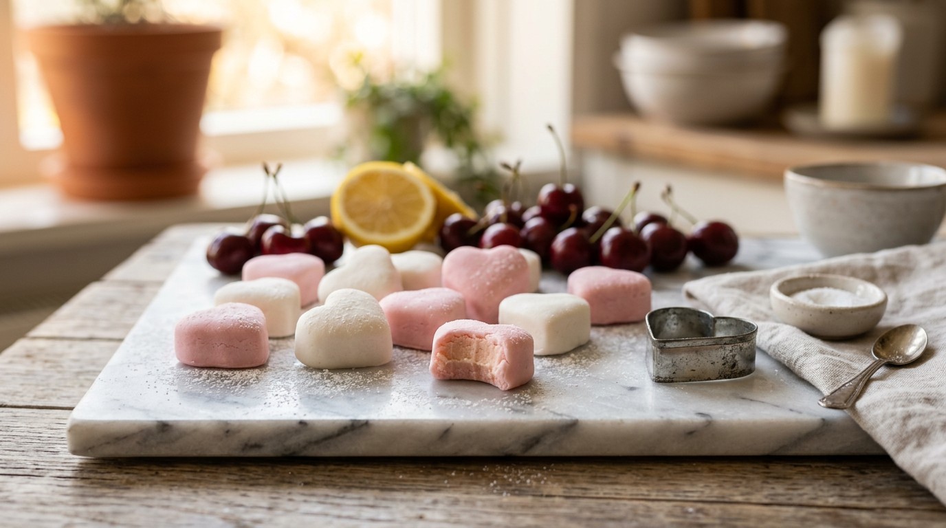 Valentijnshartjes van Fondant recept Valentijnshartjes van Fondant recept
