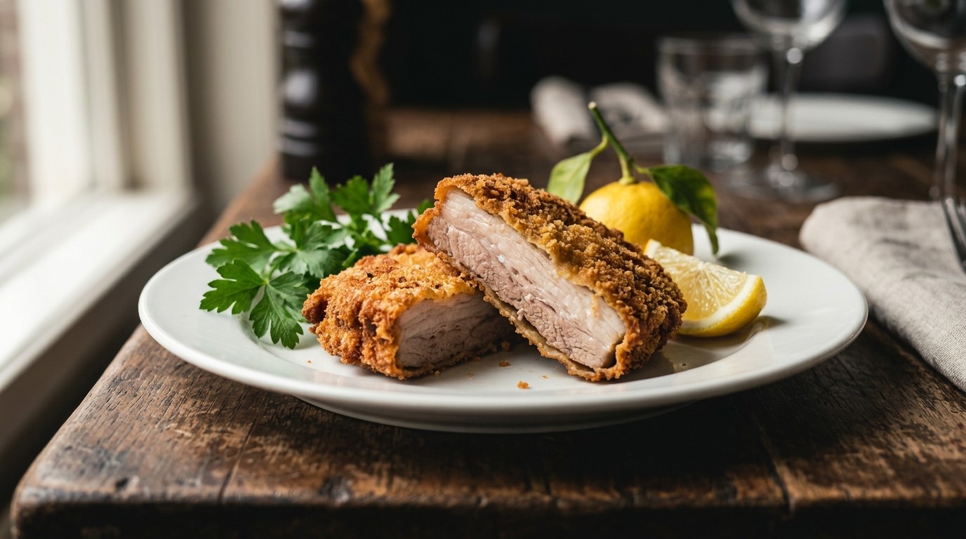Valse Snitzel , Vlees recept Valse Snitzel , Vlees recept