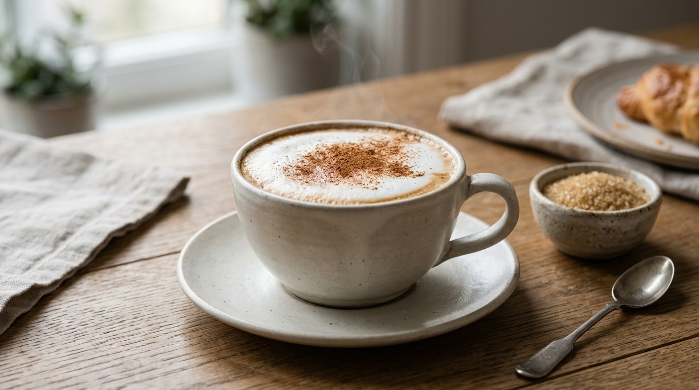Vanille-kaneel Cappuccino recept Vanille-kaneel Cappuccino recept