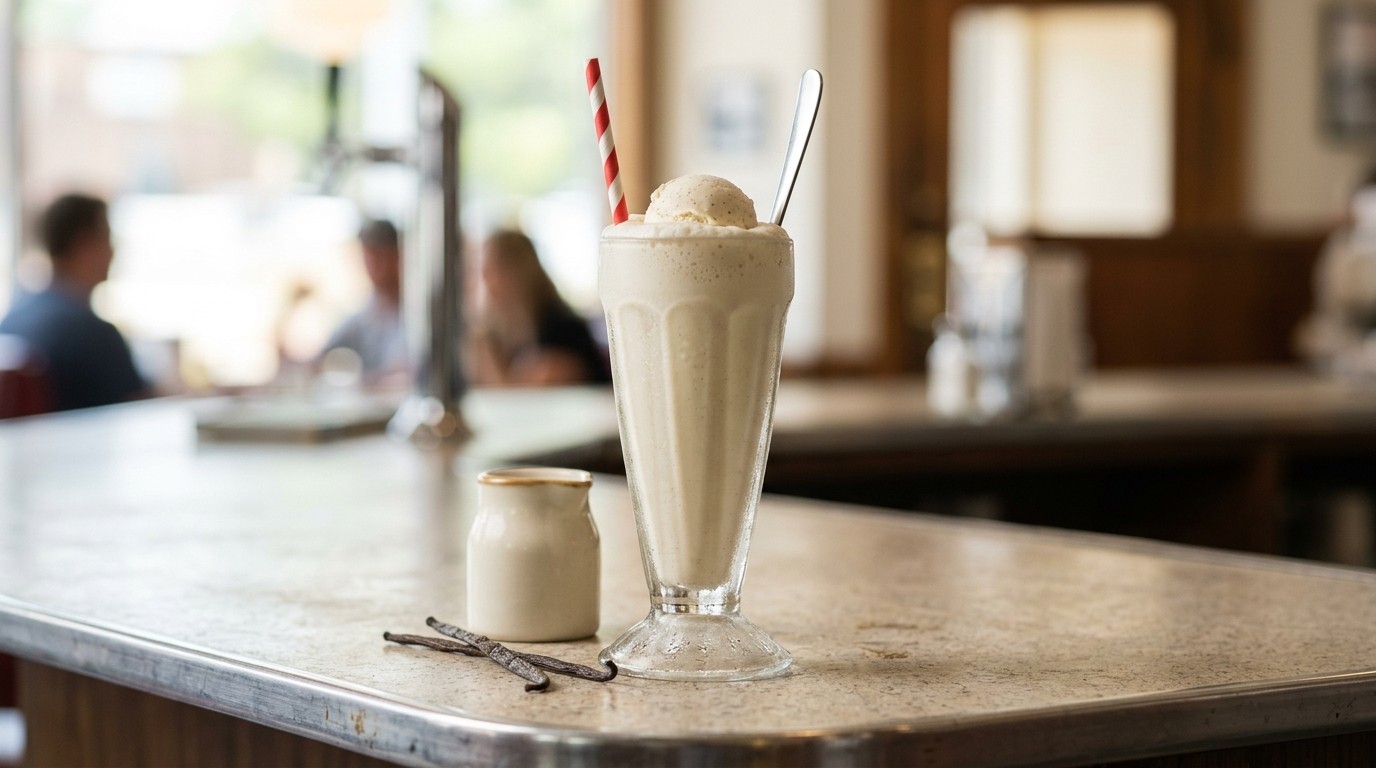 Vanille-milkshake