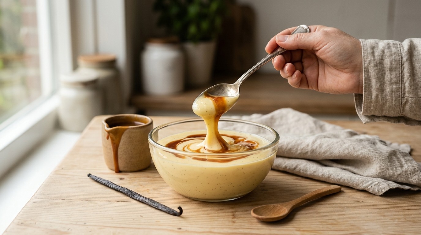Vanillevla met Karamel