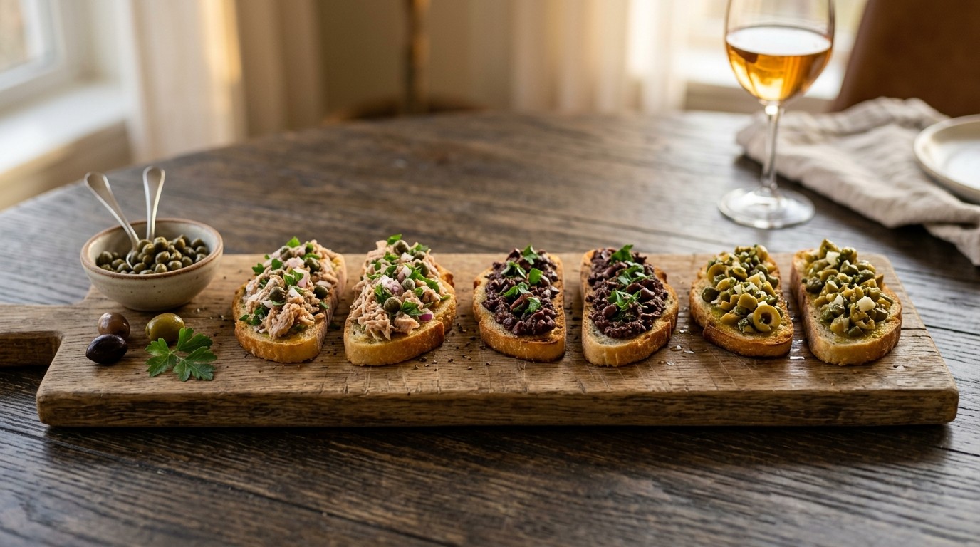 Variatie Crostini's