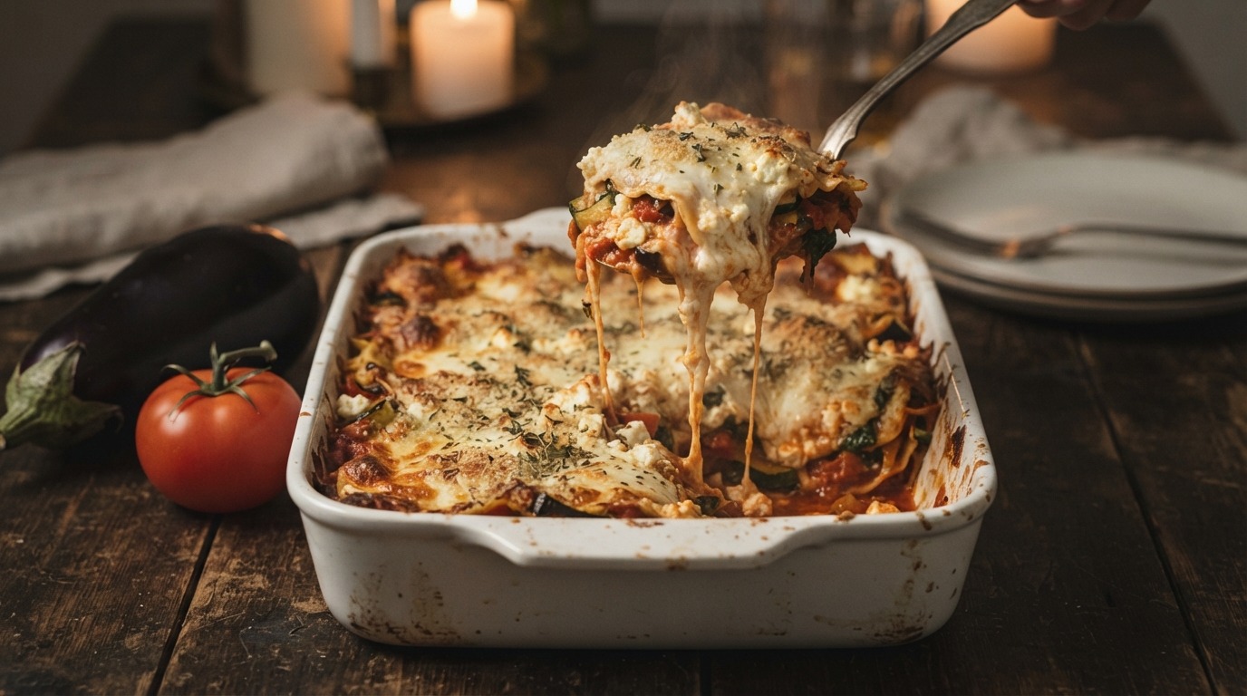 Vegetarische Groentenlasagne