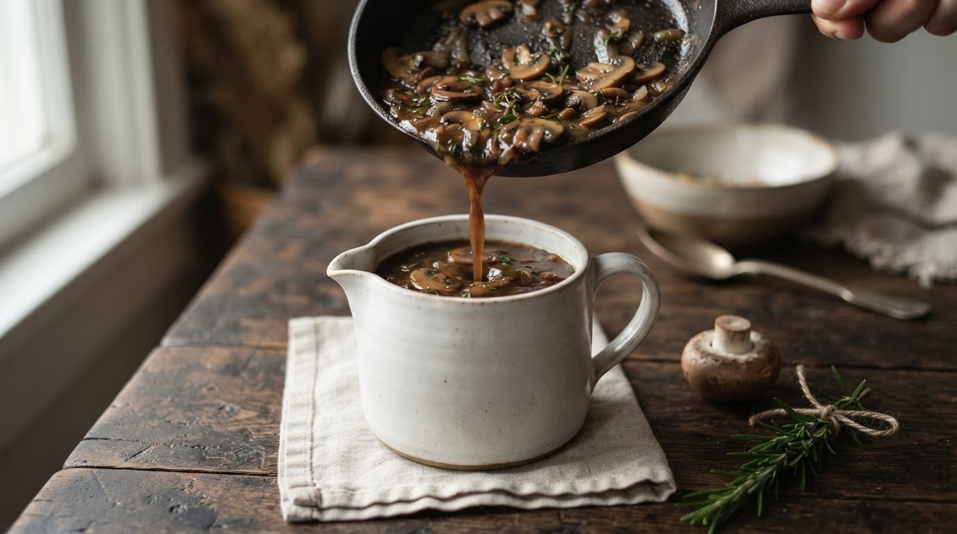 Vegetarische jus