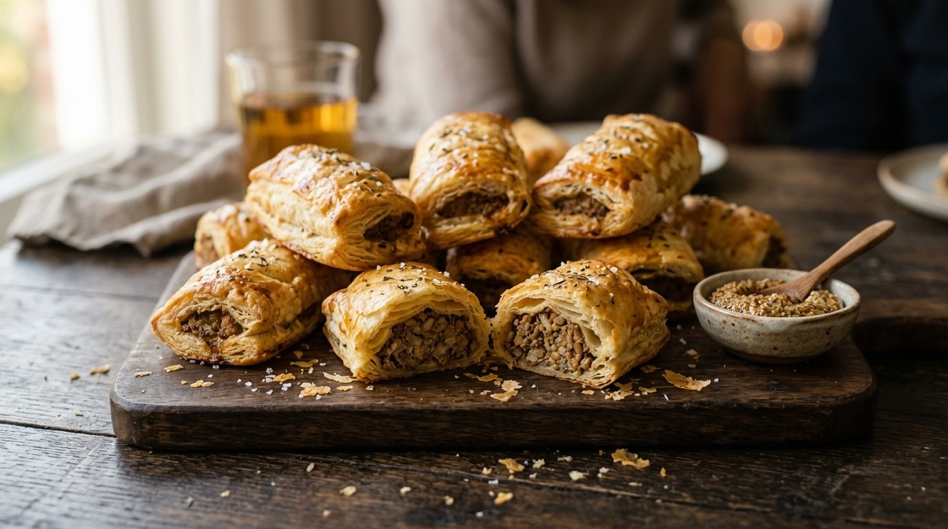 Vegetarische Saucijzenbroodjes