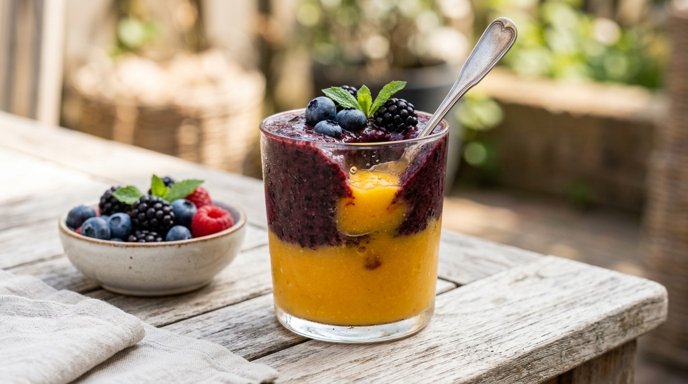 Verborgen Mango-smoothie