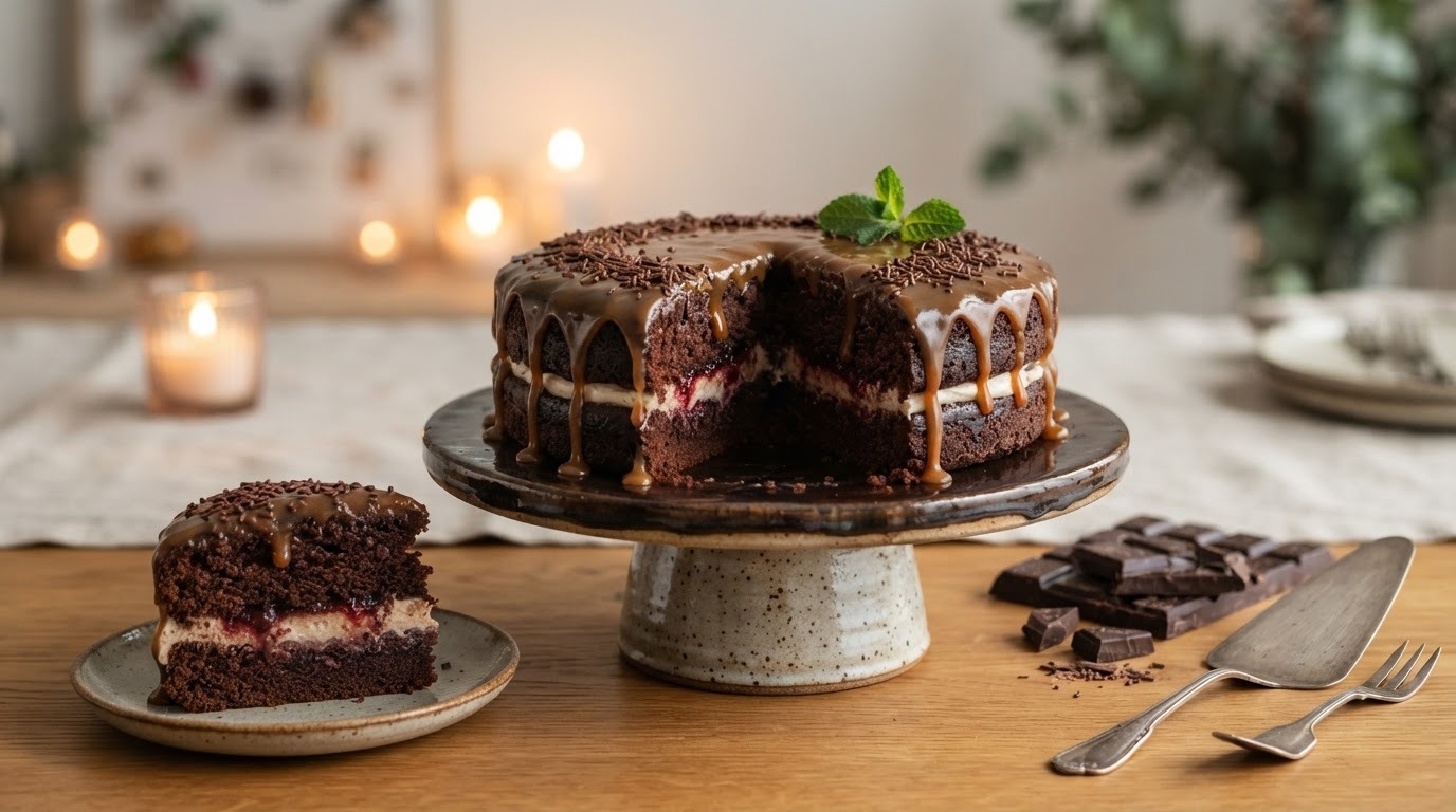 Verjaardags Chocotaart Koemelkvrij