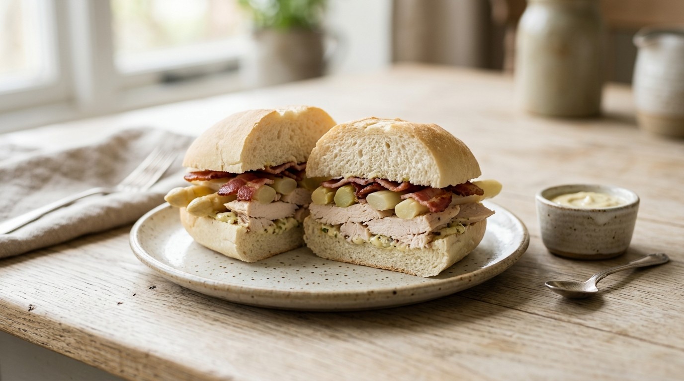 Vers Broodje kip met Asperges
