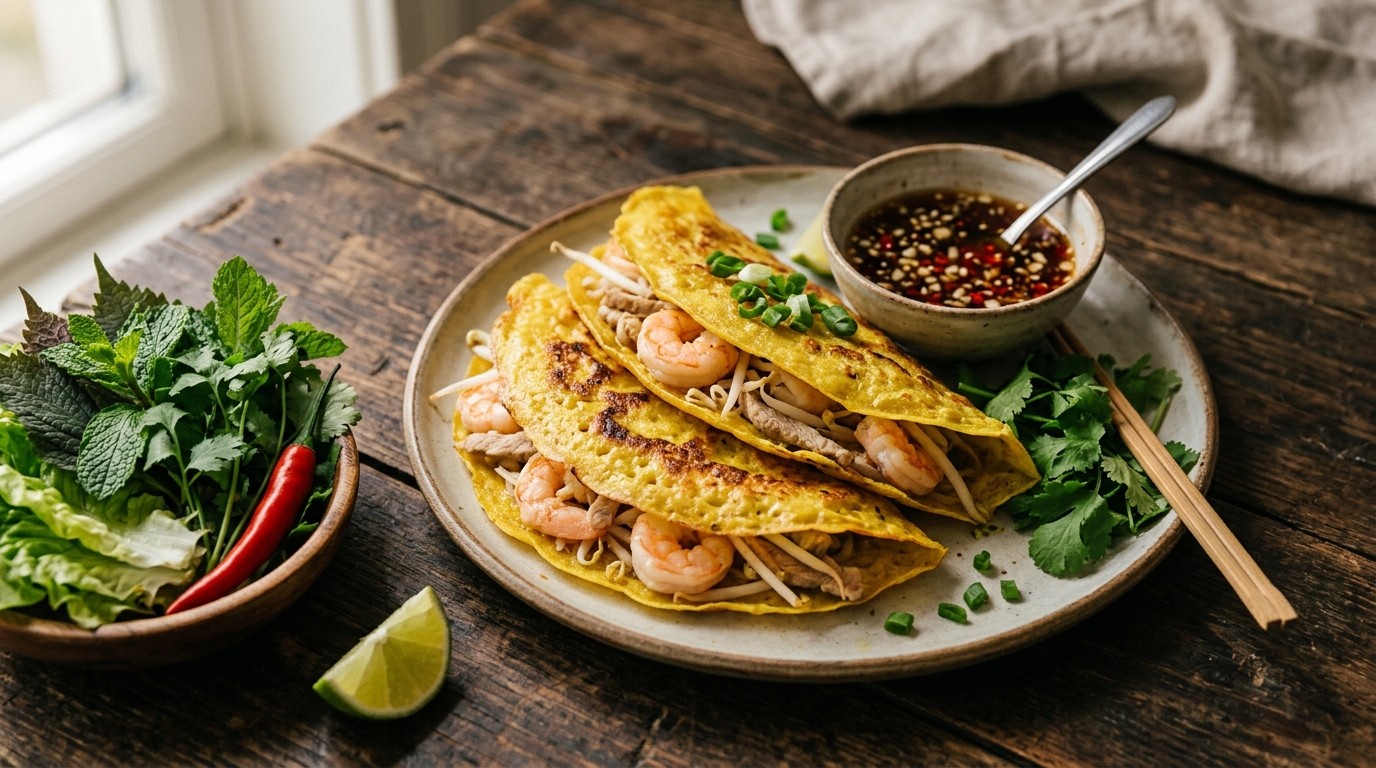 Vietnamese Gevulde Flensjes