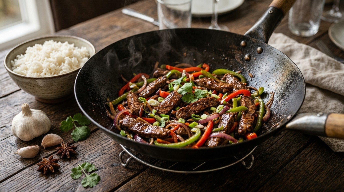 Vijfkruidensteak met Paprika