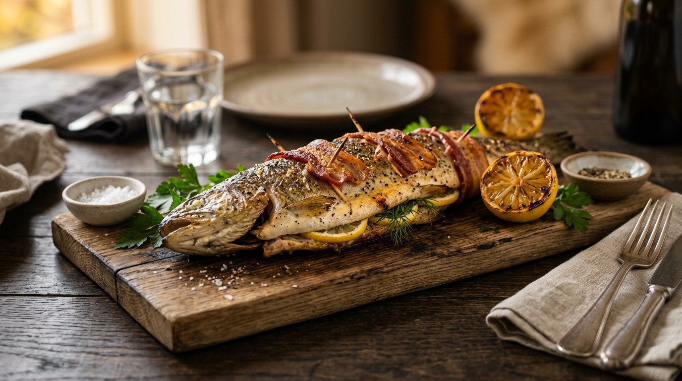 Vis Forel Gegrilld 3 recept Vis Forel Gegrilld 3 recept