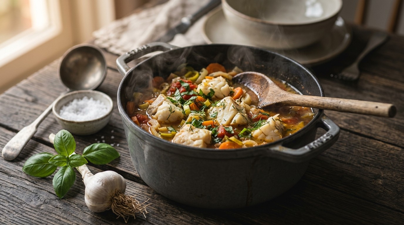 Vis Stoofpotje recept Vis Stoofpotje recept