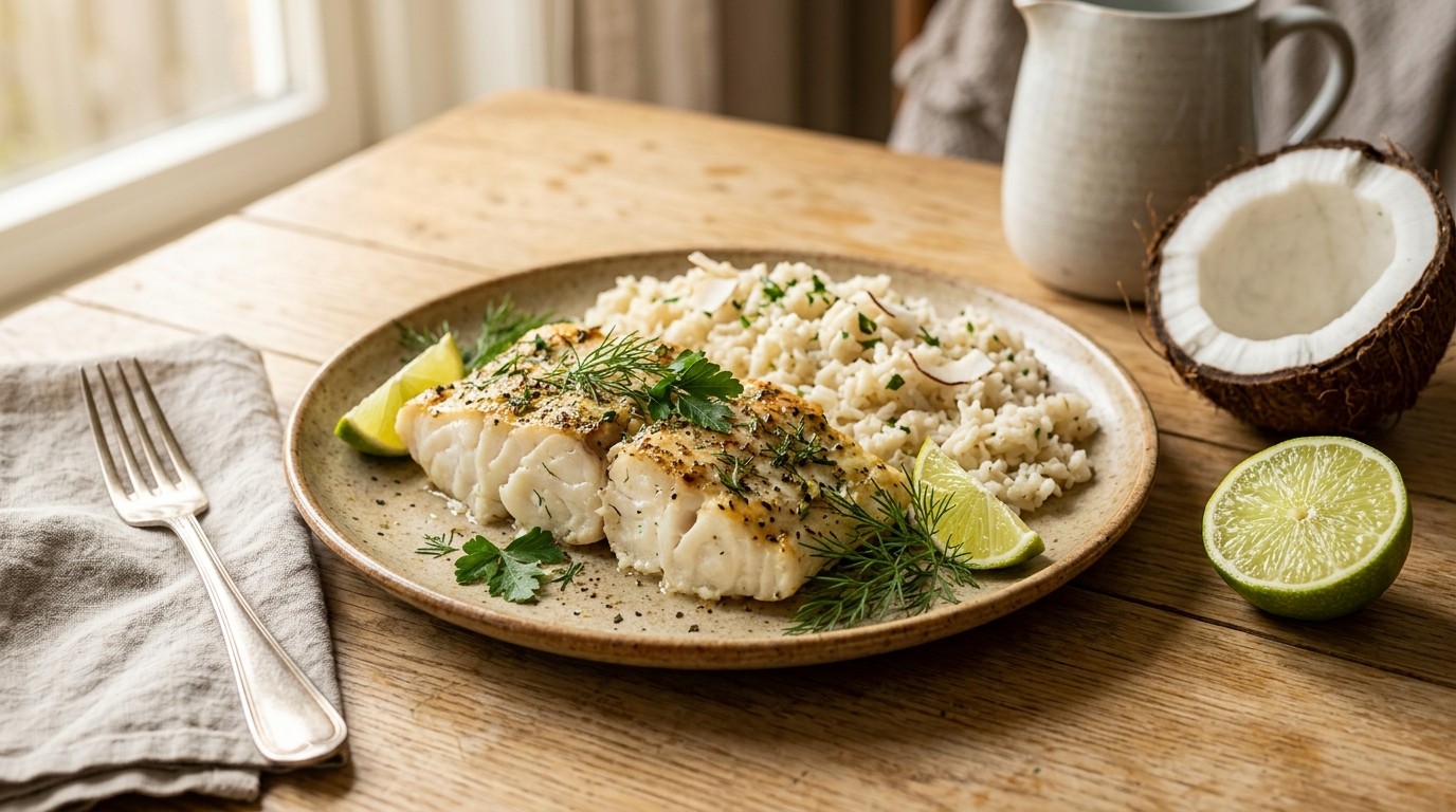 Visschotel met Kokosrijst recept Visschotel met Kokosrijst recept