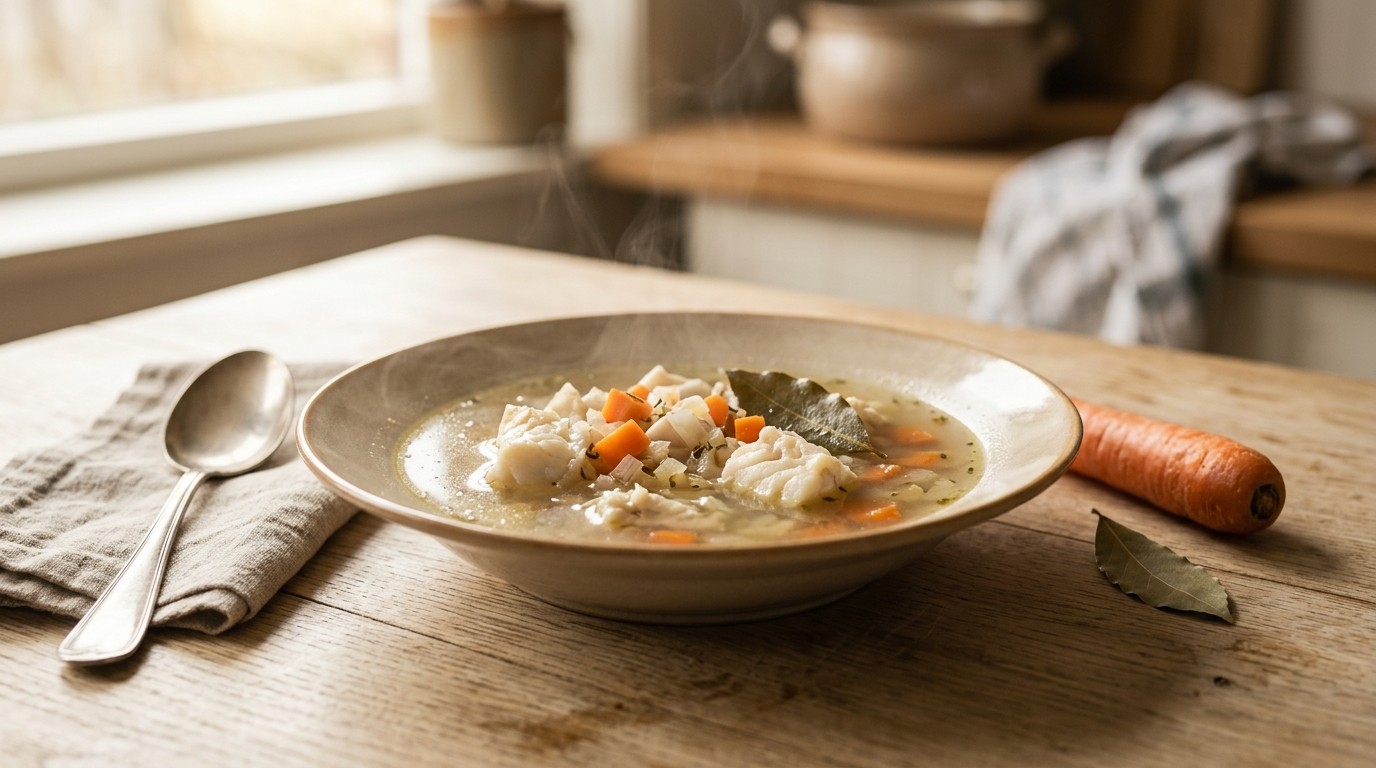 Vissoep recept Vissoep recept