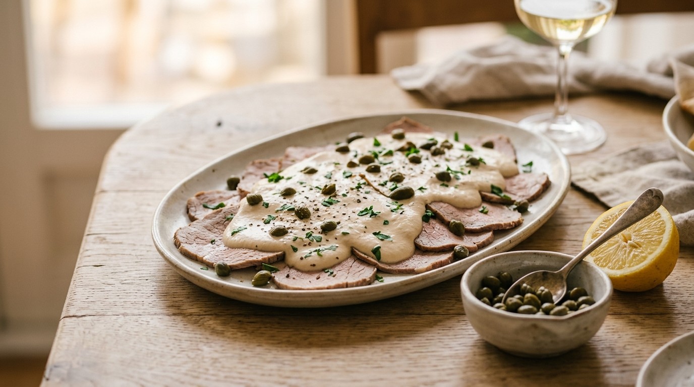 Vitello Tonato Tonijn Saus