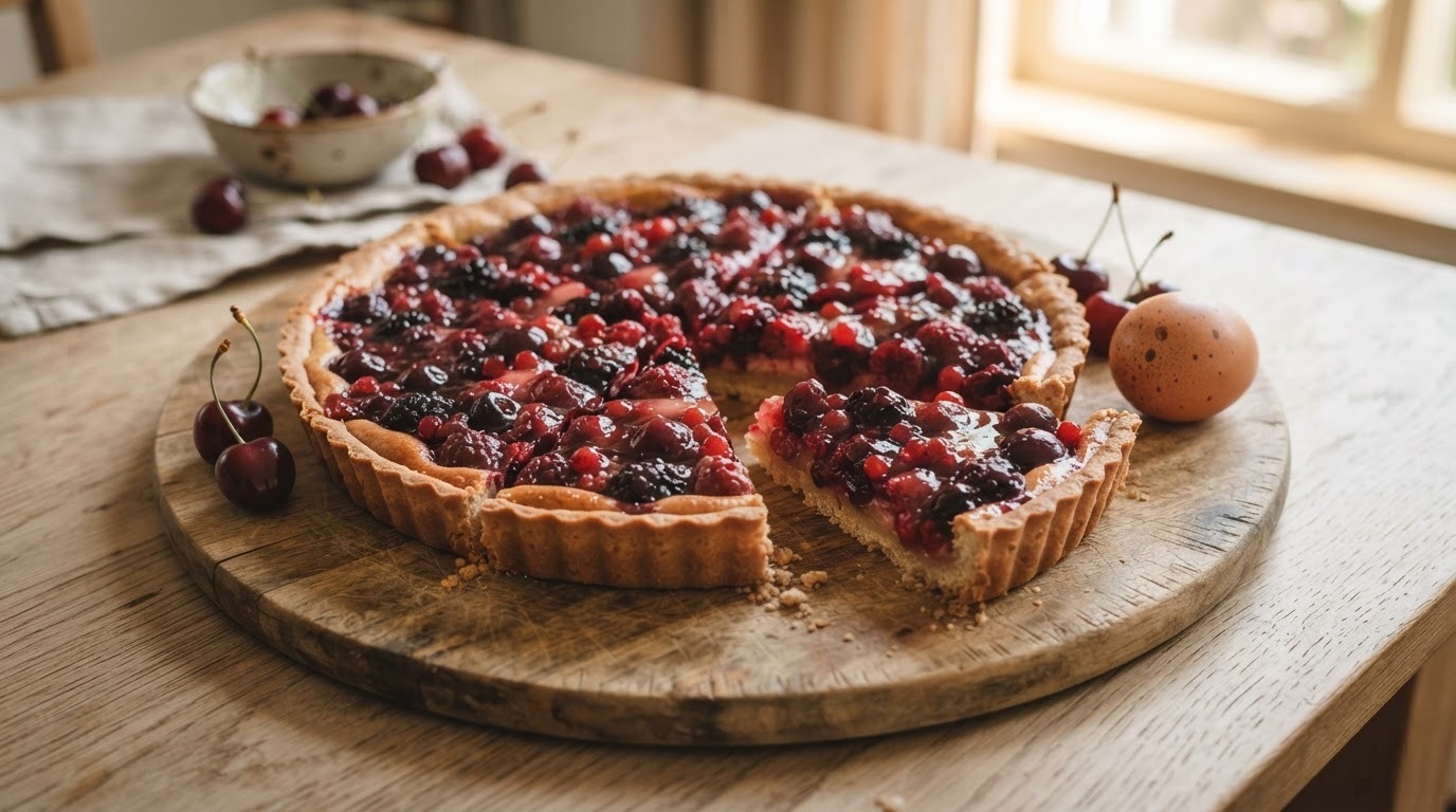 Vlaaibodem met Fruit