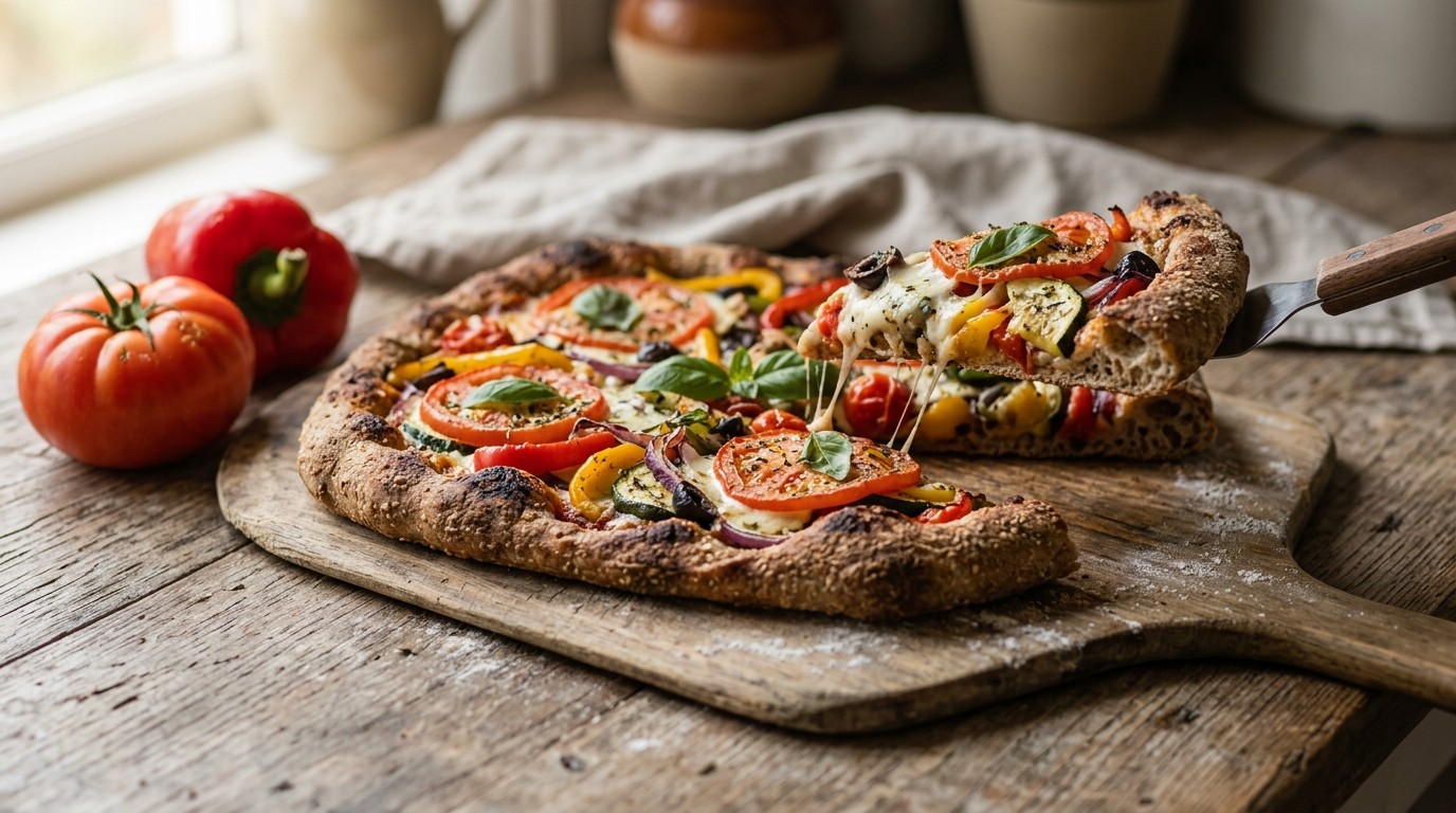 Volkorenpizza