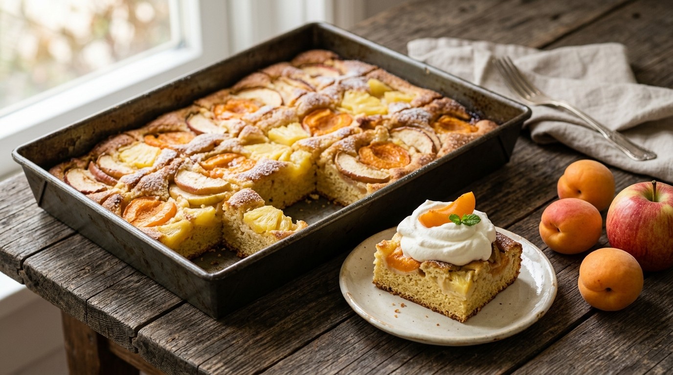 Vruchten Gebak van de Bakplaat