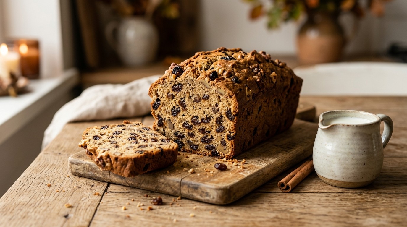 Walnoten-rozijnencake