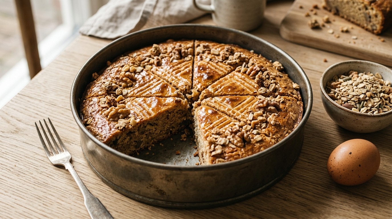 Walnotenboterkoek recept Walnotenboterkoek recept