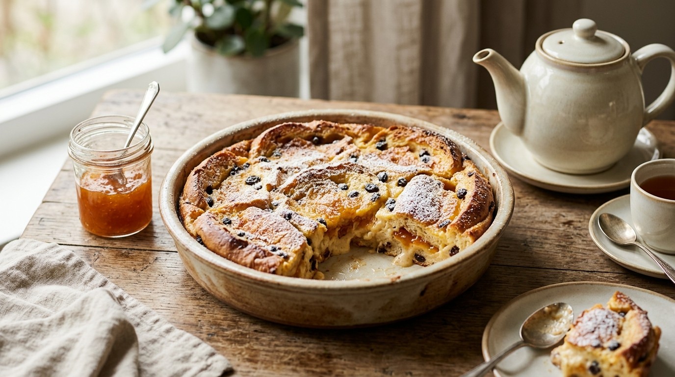 Warme Abrikozenkrentenbol Voor High tea