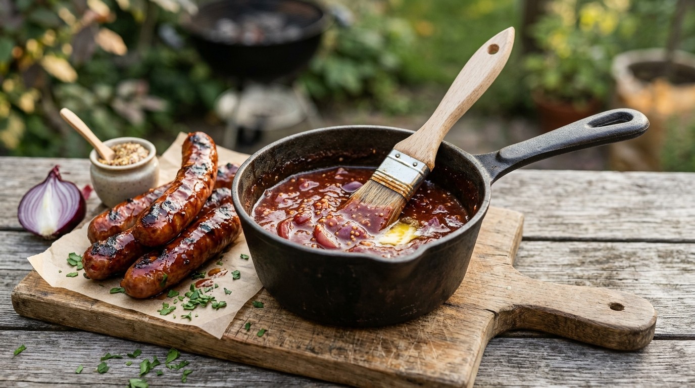 Warme Barbecuesaus