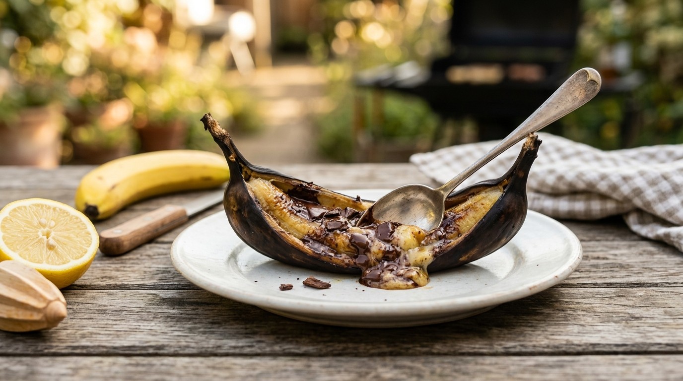 Warme Choco-banaan