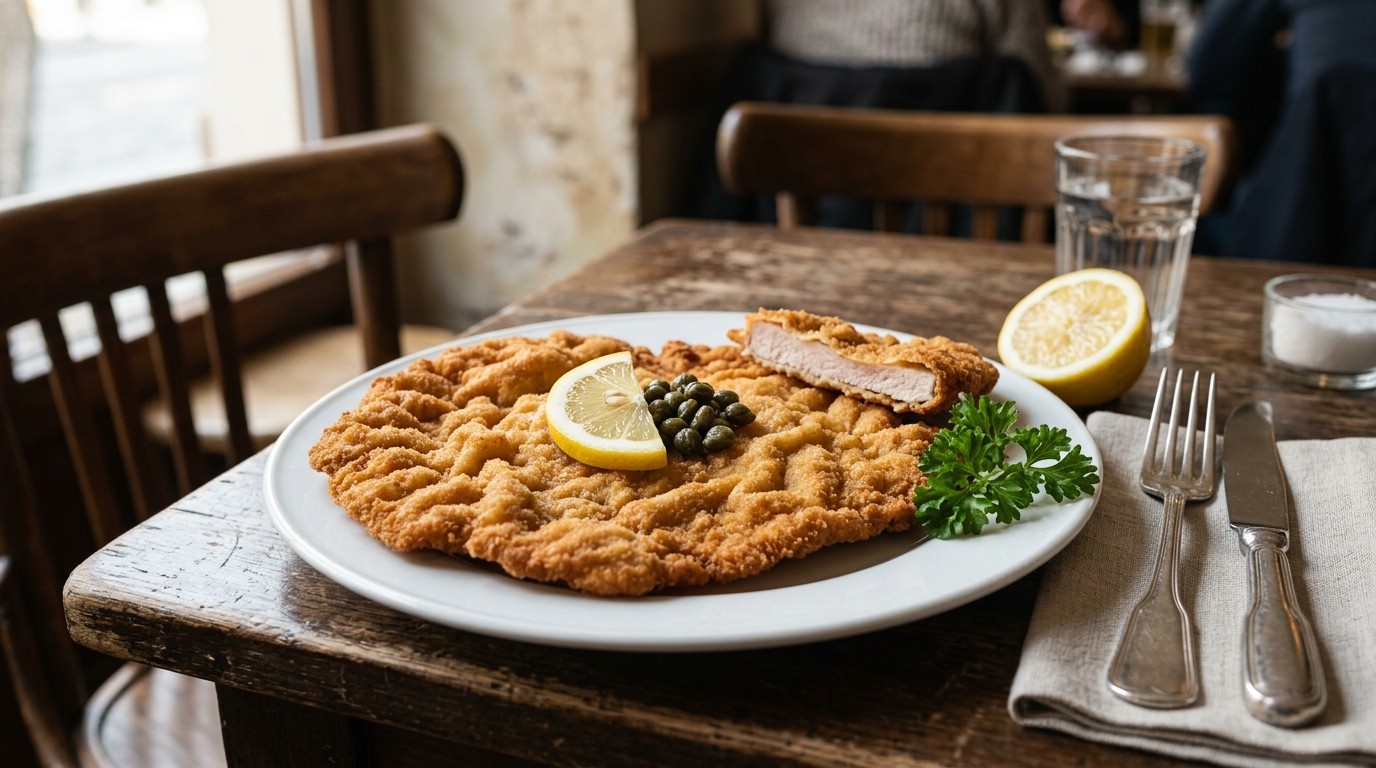 Wienerschnitzel op de Ouderwetse Manier recept Wienerschnitzel op de Ouderwetse Manier recept