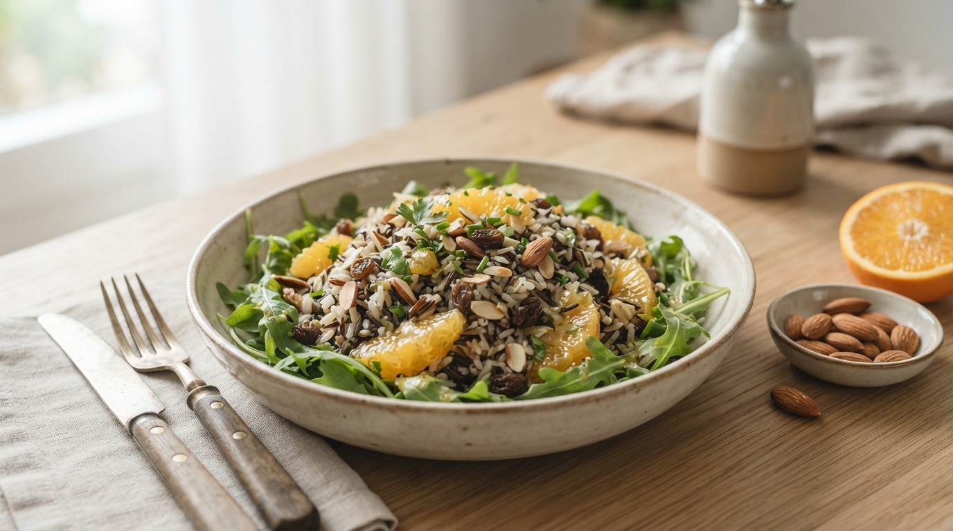Wilde Rijstsalade
