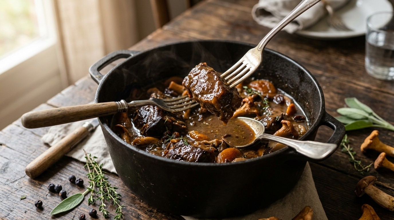 Wildzwijn met Paddenstoelen recept Wildzwijn met Paddenstoelen recept