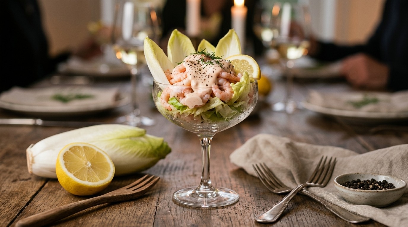 Witlof Garnalencocktail