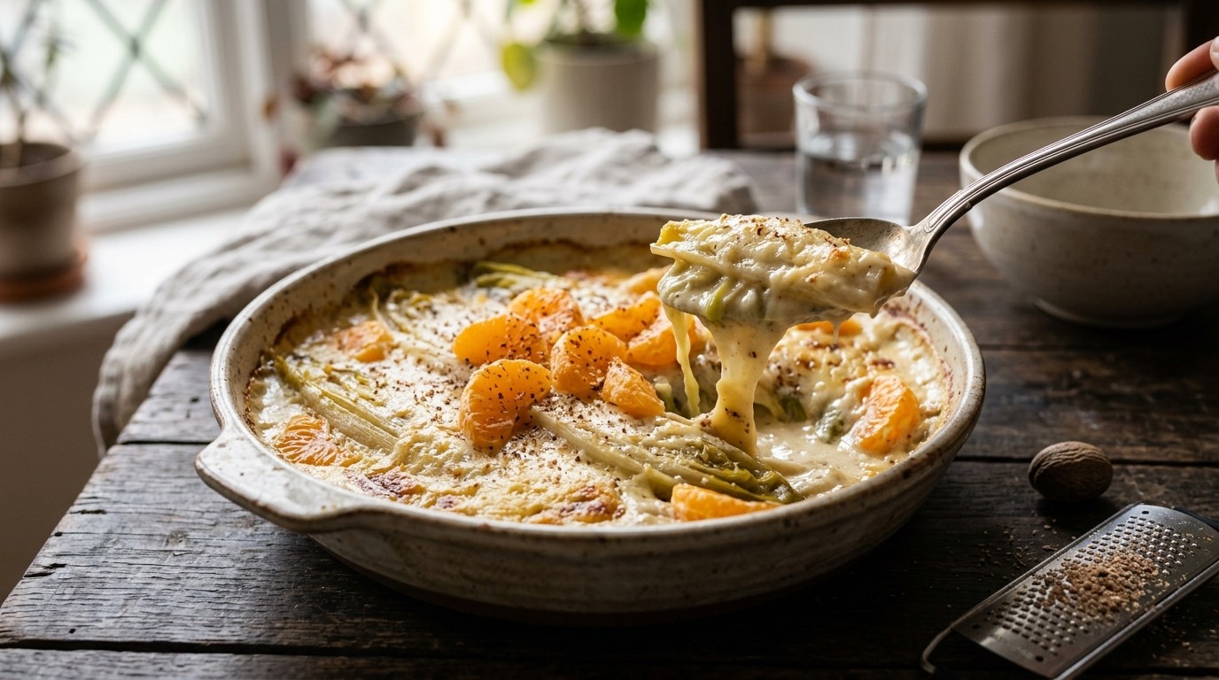 Witlof met Roomkaas en Mandarijntjes recept Witlof met Roomkaas en Mandarijntjes recept