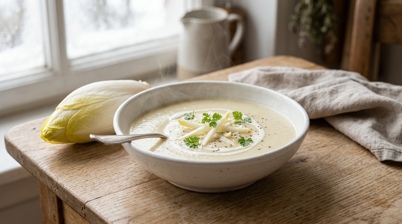Witlof(room)soep recept Witlof(room)soep recept