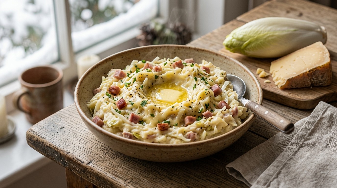 Witlof Stamppot recept Witlof Stamppot recept