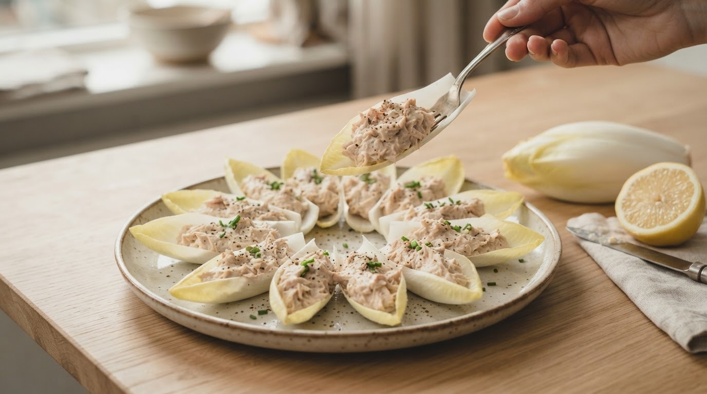 Witlof-tonijn recept Witlof-tonijn recept