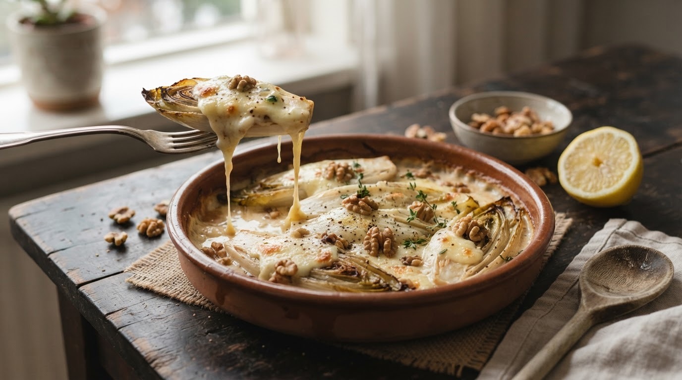 Witlof uit de Oven met Port Salut