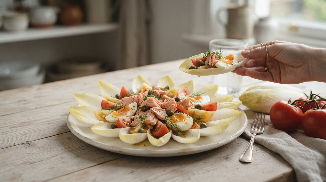 Witlof-zalmsalade